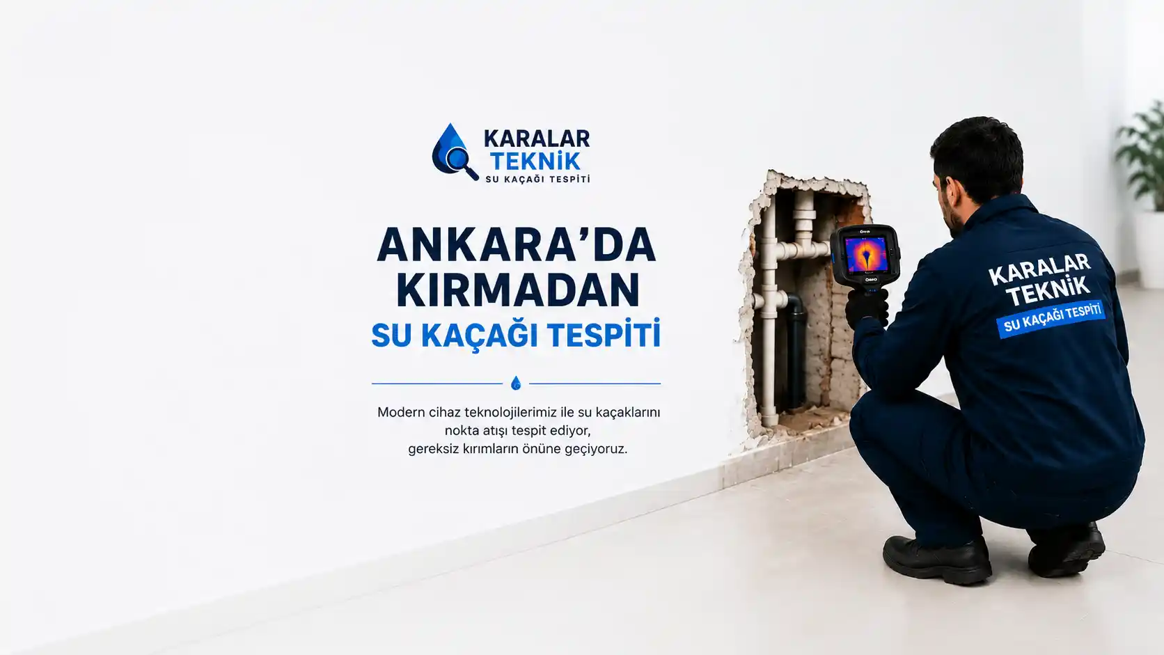Ankara’da Kırmadan Su Kaçağı Tespiti Nasıl Yapılır?