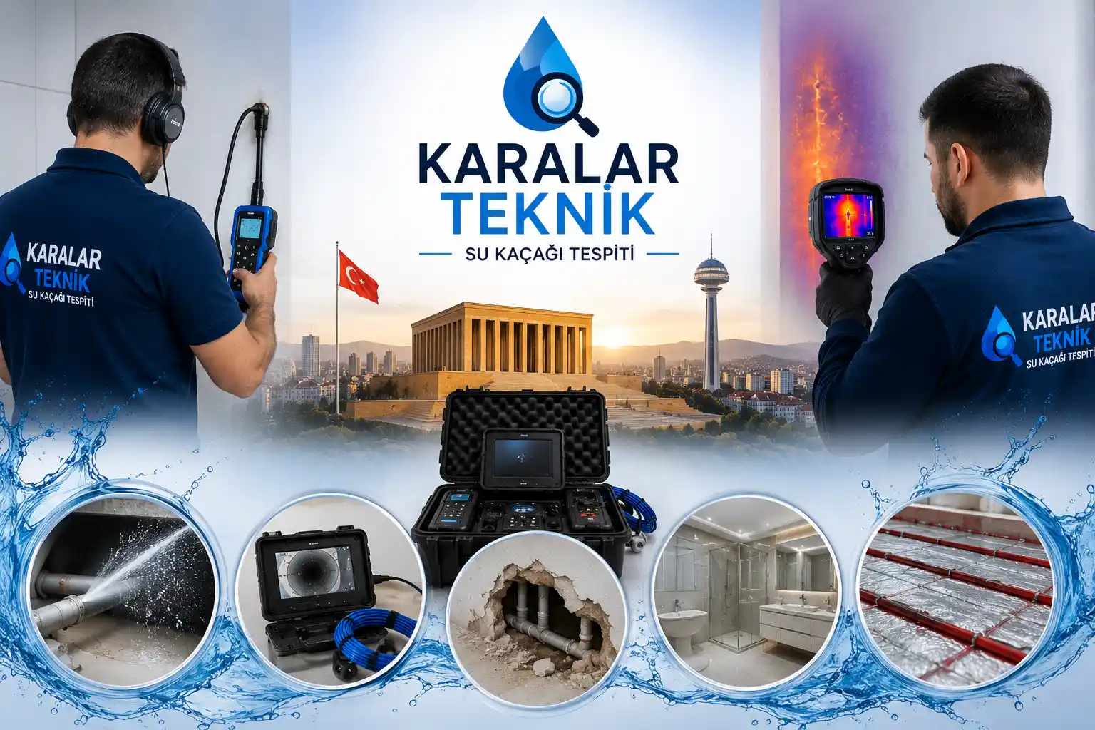 ANKARA SU KAÇAĞI TESPİTİ