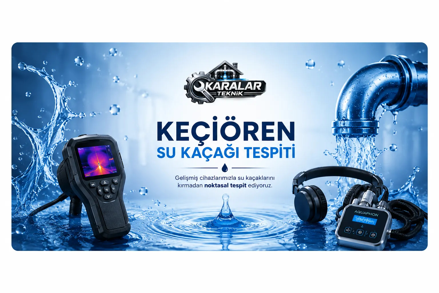 Keçiören Su Kaçağı Tespiti