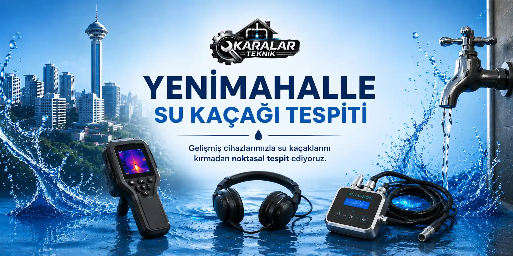 Yenimahalle Su Kaçağı Tespiti