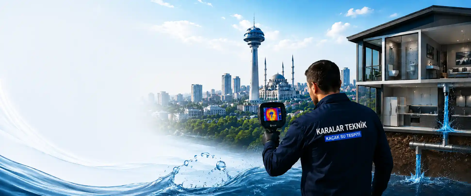 Ankara Su Kaçağı Tespiti Hizmeti